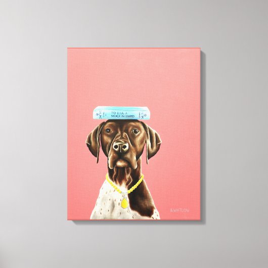 これ考えは手順だった キャンバスプリント (正面)