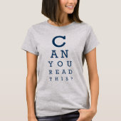 これ読める? Tシャツ (正面)