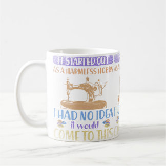 こんなことになるとは思わなかった キルティングの面白さ コーヒーマグカップ