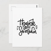 こんなにたくさんのタイポグラフィはがき ポストカード (正面/裏面)