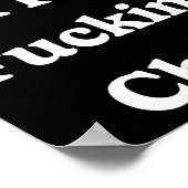 こんなに太ってるなんて Chud 自虐的名言 S ポスター (角)