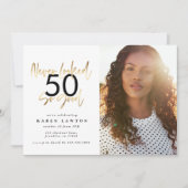 こんなに素敵な誕生日の招待状に見えたことがなかった (正面)