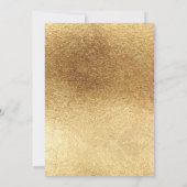 こんなに良い金ゴールド誕生日の招待を受けたことがなかった (裏面)