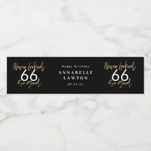 こんなに良い金ゴールド誕生祝い ペットボトルラベル