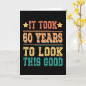 こんなに良く見えるのに60年かかった カード (黄色い花)