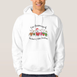 こんなホワイトクリスマスを夢見ている パーカ