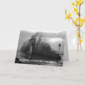 こんな悪来い... カード (黄色い花)