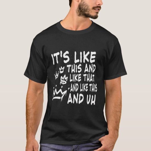 こんな感じで、このクートみたいな Tシャツ (正面)
