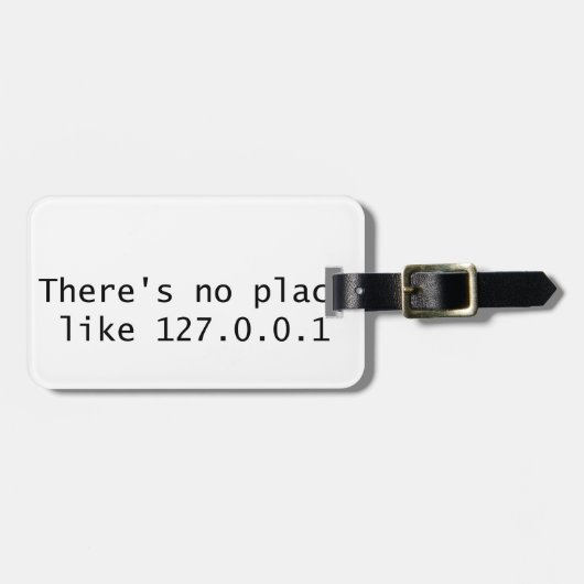 こんな所は無127.0.0.1 ラゲッジタグ (正面横)