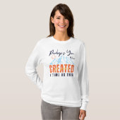 こんな時に生まれたのかも知れぬ Tシャツ (正面フル)