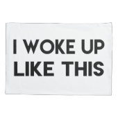こんな風に目が覚めた |おもしろい引用文 枕カバー (裏面)