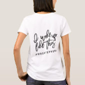 こんな風に目が#MRSた… Tシャツ (裏面)