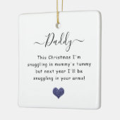 こんにちのパパのクリスマス セラミックオーナメント (左)