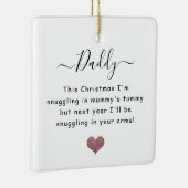 こんにちのパパのクリスマス セラミックオーナメント (右)