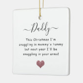 こんにちのパパのクリスマス セラミックオーナメント (左)