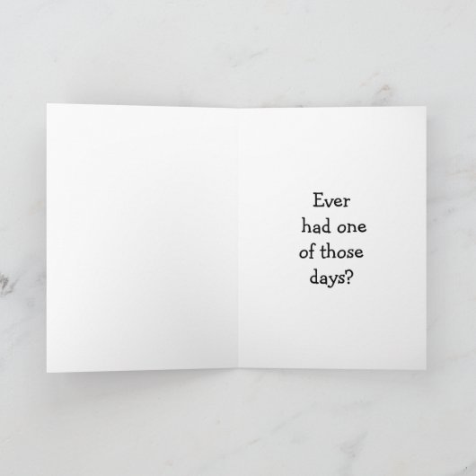 こんにちはおもしろいとハローユーモアのグリーティングカード カード (内部)