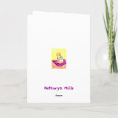 こんにちはお父さん カード (裏面)