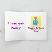 こんにちはお父さん カード (内部)