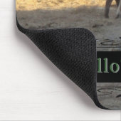 こんにちはか。 Ethelか。 マレーの灰色のマウスパッド マウスパッド (コーナー)