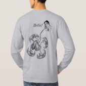 こんにちはか。 Tシャツ (裏面)