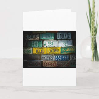 こんにちはさようなら カード