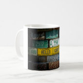 こんにちはさようなら コーヒーマグカップ (正面左)