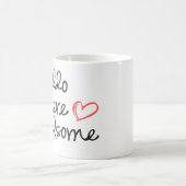 こんにちはそこにハンサムなコーヒー・マグ コーヒーマグカップ (中央)