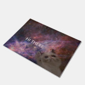 こんにちはそこに星雲猫 ドアマット (アングル)