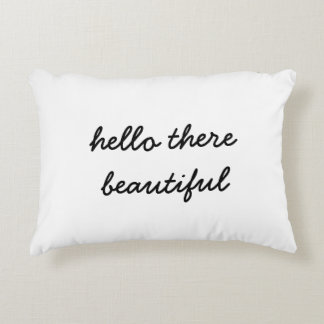 こんにちはそこに美しい枕 アクセントクッション