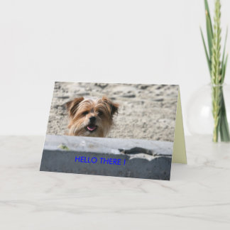 こんにちはそこに! カード