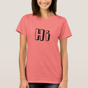 こんにちはそしてBYE Tシャツ