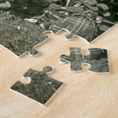 こんにちはイこんにちはイの平頭のネイティブアメリカン戦争ダンス ジグソーパズル (側面)