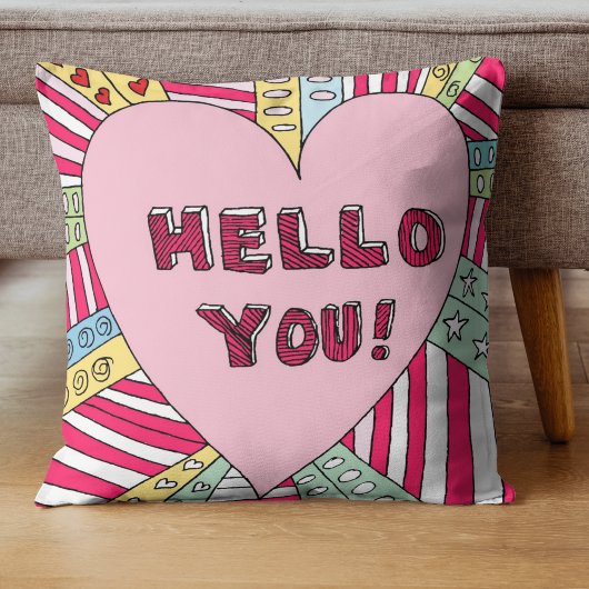 こんにちはカラフルクッショントモダンレンドピロー クッション
