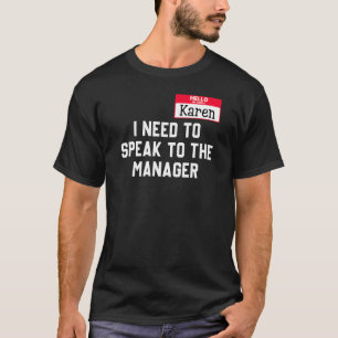 こんにちはカレンと申します。私は話に Tシャツ