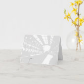 こんにちはカード カード (黄色い花)