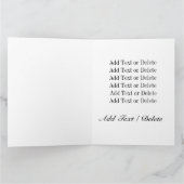 こんにちはキャンディパイ大きい挨拶状- SRF カード (内部)