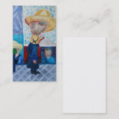 こんにちはゴッホの名刺 名刺 (正面/裏面)