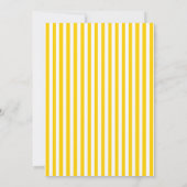 こんにちはサマー・パーティー、学校最後の日、プール・パーティー 招待状 (裏面)