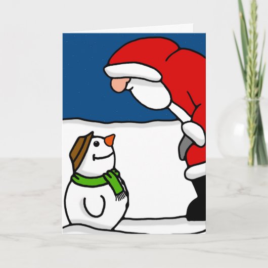 こんにちはサンタ氏 シーズンカード (正面)