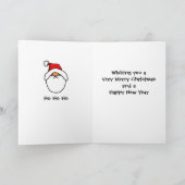 こんにちはサンタ氏 シーズンカード (内部)