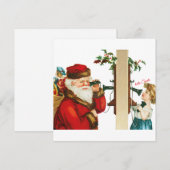 こんにちはサンタ シーズンカード (正面/裏面)
