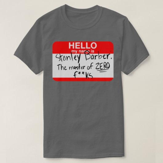 こんにちはスタンリー Tシャツ (デザイン正面)