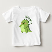 こんにちはドラゴン ベビーTシャツ (正面)