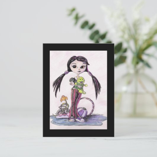 こんにちはドリーズ:リーラザプティガール ポストカード (スタンド正面)