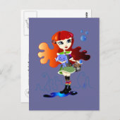 こんにちはドリーズ:Firaはがき ポストカード (正面/裏面)