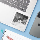 こんにちはニャー… シール (ノートパソコンとiPhone)