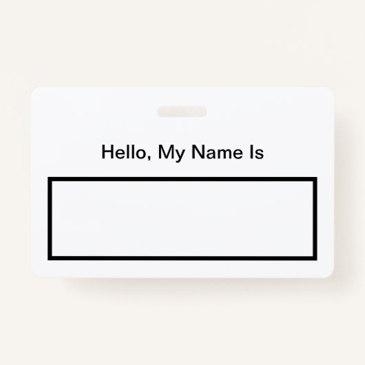 こんにちはバッジ バッジ (正面)