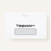 こんにちはバッジ バッジ (裏面)