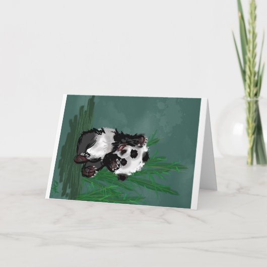 こんにちはパンダ カード (正面)