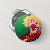 こんにちはピエロ 缶バッジ (正面&裏面)